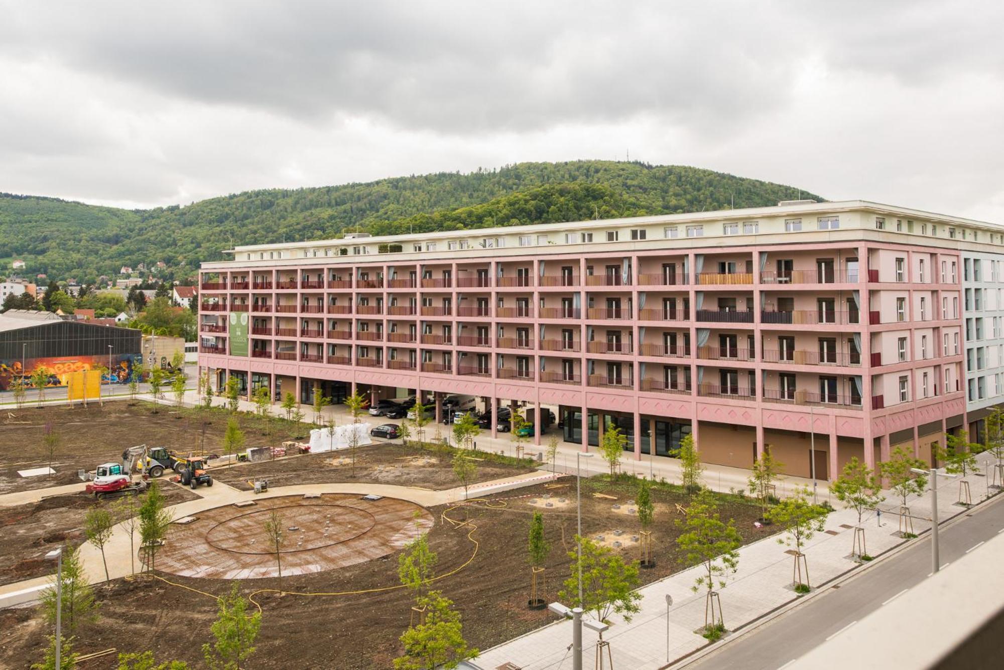 Muzeta Graz - Eco-Friendly Parkview Holiday Apartments In Graz'S Smart City Exteriér fotografie